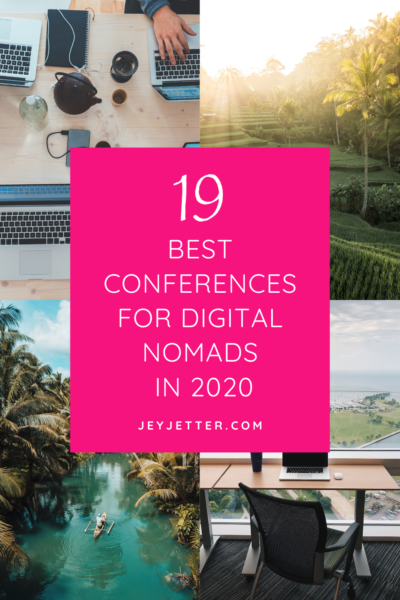 19 best digital nomad conferences and events in 2020